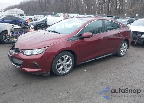 2017 Chevrolet Volt Premier из США, поврежденный, VIN 1G1RD6S51HU187740